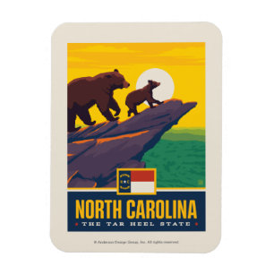 State Pride North Carolina Magnet