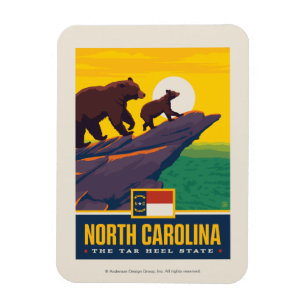 State Pride   North Carolina Magnet