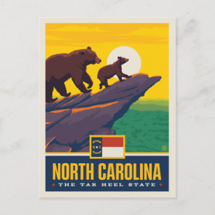 State Pride   North Carolina Postcard
