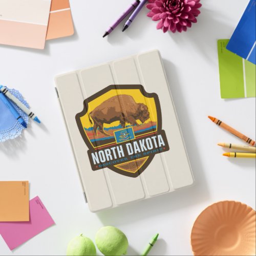 State Pride  North Dakota iPad Smart Cover