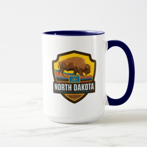 State Pride  North Dakota Mug