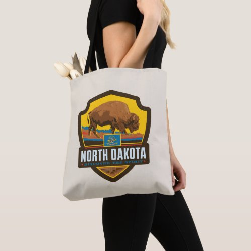 State Pride  North Dakota Tote Bag