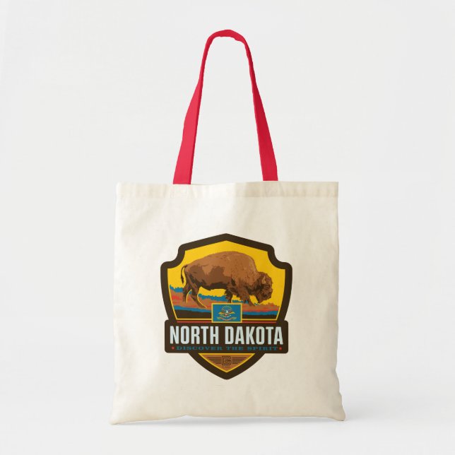 State Pride | North Dakota Tote Bag (Front)