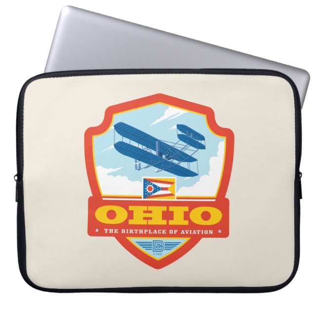 State Pride | Ohio Laptop Sleeve (Front)