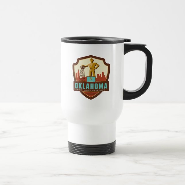 State Pride | Oklahoma Travel Mug (Right)