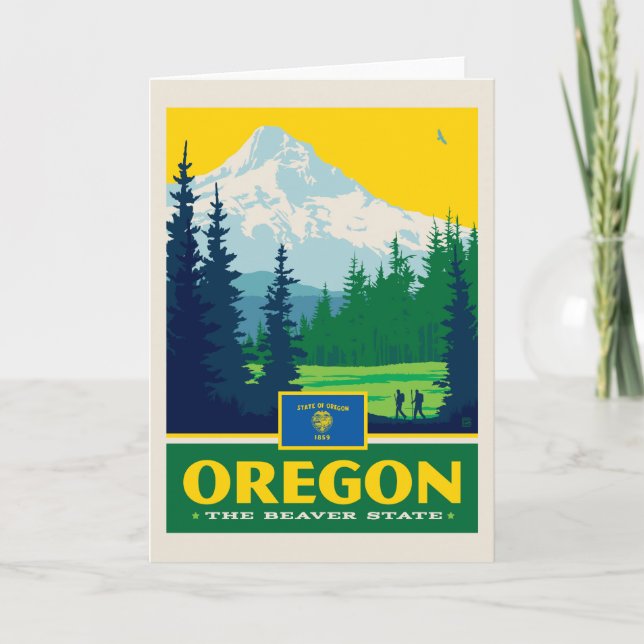 State Pride | Oregon Card (Front)