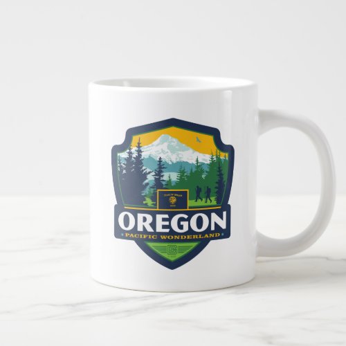 State Pride  Oregon Giant Coffee Mug