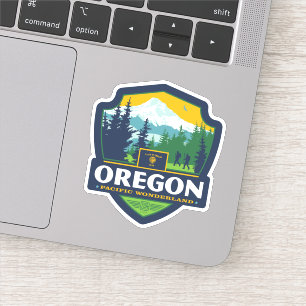 State Pride Oregon Sticker
