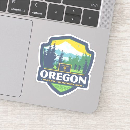 State Pride  Oregon Sticker