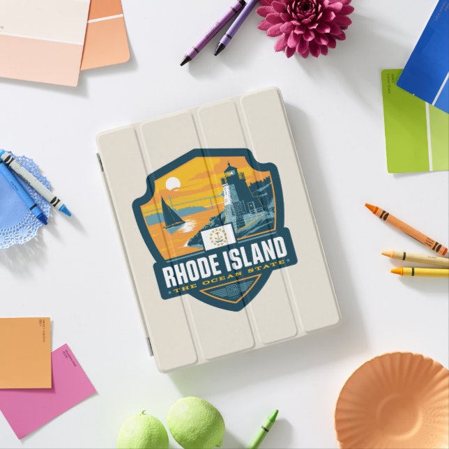State Pride | Rhode Island iPad Smart Cover (In Situ)