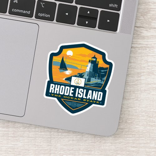 State Pride  Rhode Island Sticker