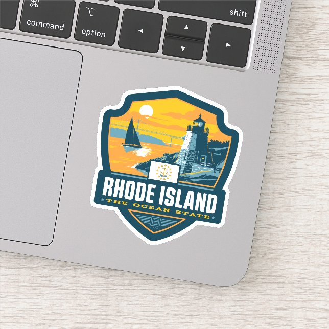 State Pride | Rhode Island Sticker (Detail)
