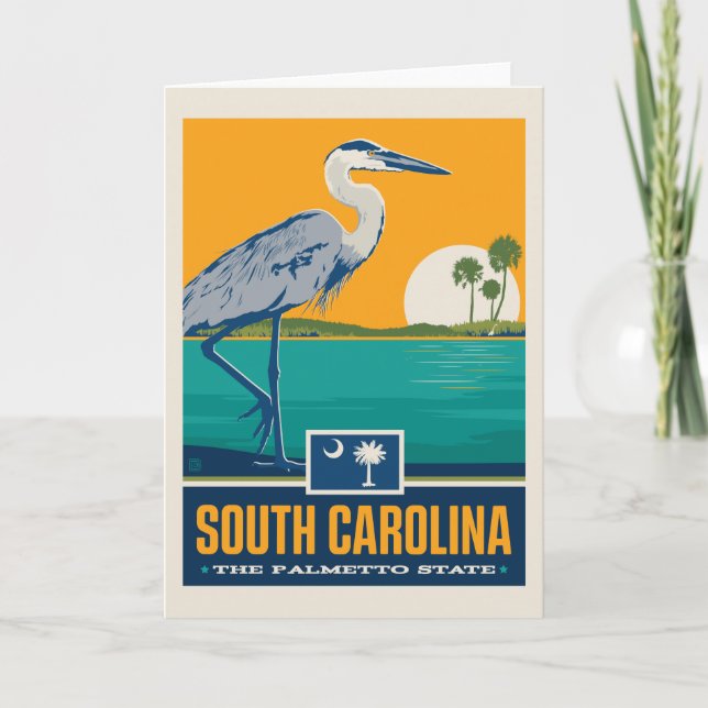 State Pride | South Carolina Card (Front)