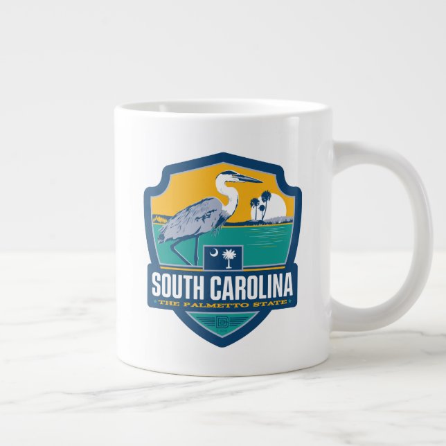 State Pride | South Carolina Giant Coffee Mug (Right)
