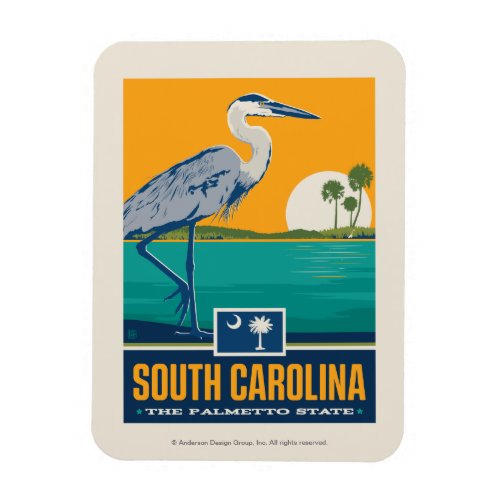 State Pride  South Carolina Magnet