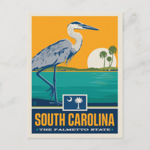 State Pride   South Carolina Postcard