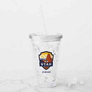 State Pride   Utah Acrylic Tumbler