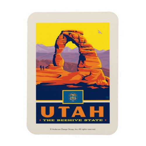 State Pride  Utah Magnet