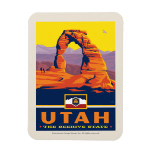 State Pride Utah Magnet