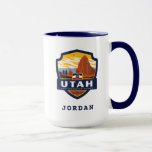 State Pride | Utah Mug<br><div class="desc">Anderson Design Group is an award-winning illustration and design firm in Nashville,  Tennessee. Founder Joel Anderson directs a team of talented artists to create original poster art that looks like classic vintage advertising prints from the 1920s to the 1960s.</div>