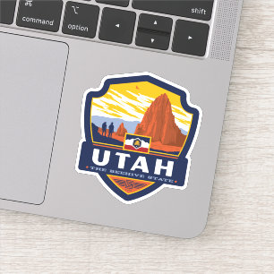 State Pride   Utah Sticker