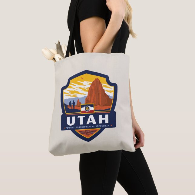 State Pride | Utah Tote Bag (Close Up)