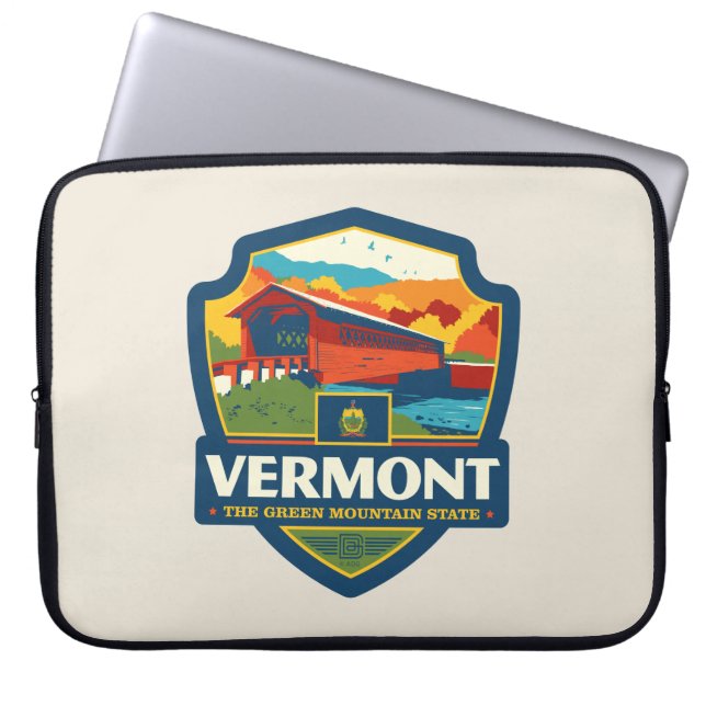 State Pride | Vermont Laptop Sleeve (Front)