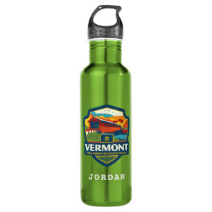 State Pride Vermont Stainless Steel Water Bottle