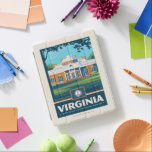 State Pride | Virginia iPad Smart Cover<br><div class="desc">Anderson Design Group is an award-winning illustration and design firm in Nashville,  Tennessee. Founder Joel Anderson directs a team of talented artists to create original poster art that looks like classic vintage advertising prints from the 1920s to the 1960s.</div>