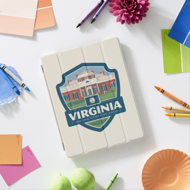 State Pride | Virginia iPad Smart Cover (In Situ)