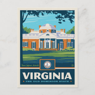 State Pride Virginia Postcard