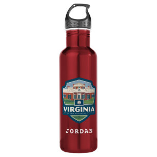 State Pride Virginia Stainless Steel Water Bottle