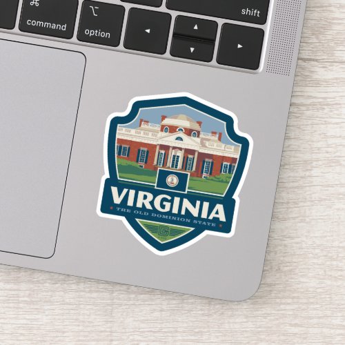 State Pride  Virginia Sticker