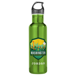 State Pride Washington Stainless Steel Water Bottle
