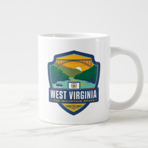 State Pride West Virginia Giant Coffee Mug