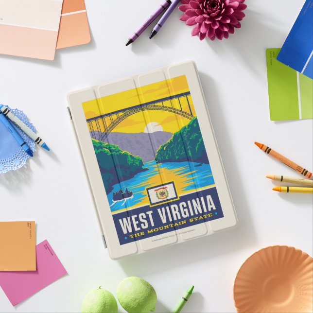 State Pride | West Virginia iPad Smart Cover (In Situ)