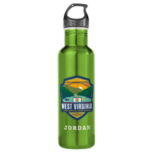 State Pride West Virginia Stainless Steel Water Bottle