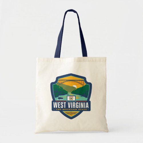 State Pride  West Virginia Tote Bag