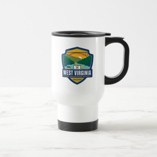 State Pride  West Virginia Travel Mug