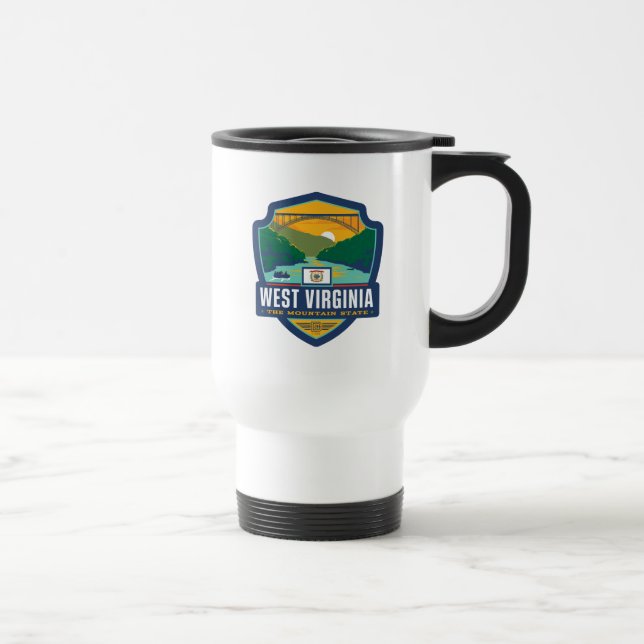 State Pride | West Virginia Travel Mug (Right)