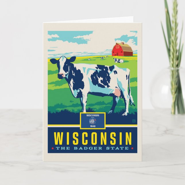 State Pride | Wisconsin Card (Front)