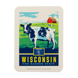 State Pride Wisconsin Magnet