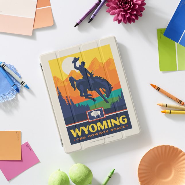 State Pride | Wyoming iPad Smart Cover (In Situ)