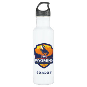 State Pride Wyoming Stainless Steel Water Bottle