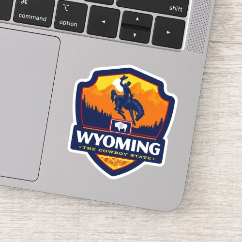 State Pride  Wyoming Sticker