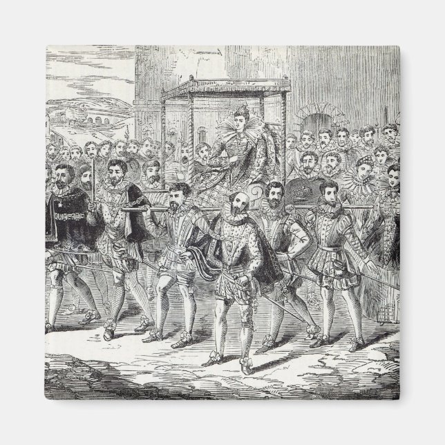 State progress of Queen Elizabeth Magnet (Front)