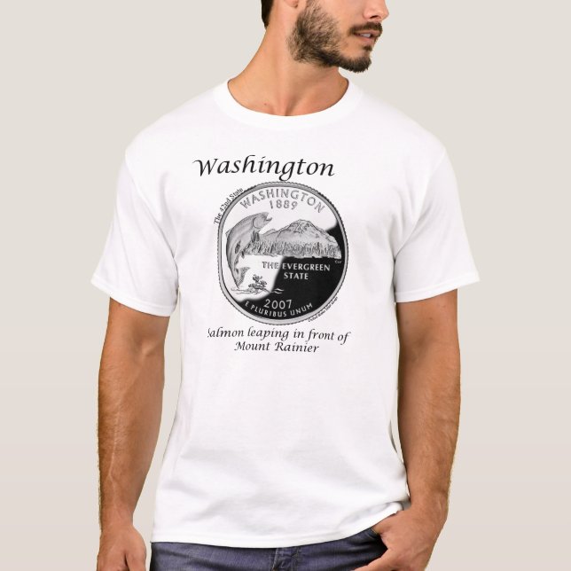 State Quarter - Washington T-Shirt (Front)