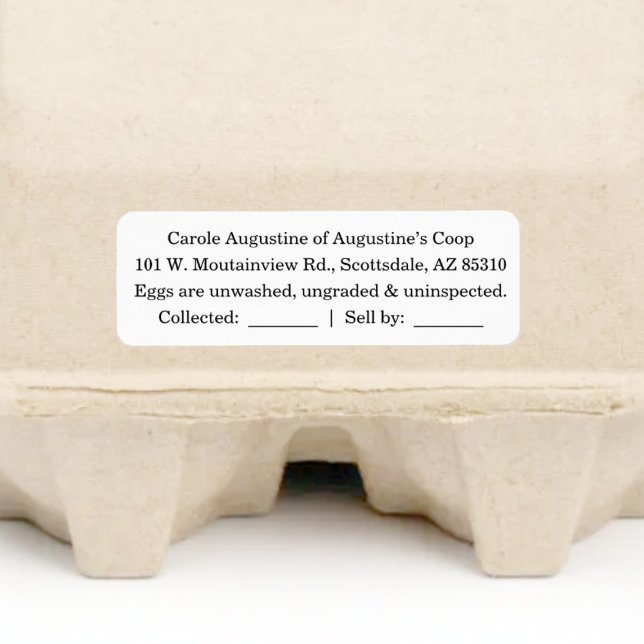 State Requirements for Home Coop Egg Carton Label (Creator Uploaded)