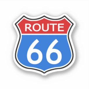 State Route 66 Travel Sticker