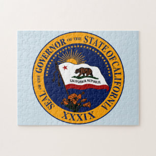 State Seal of California. Jigsaw Puzzle